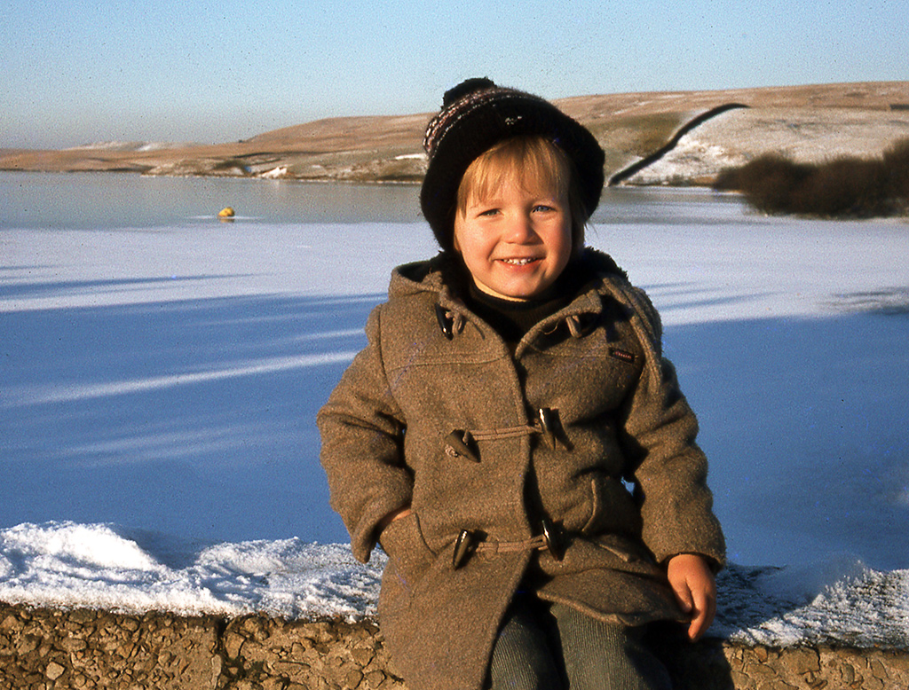 Thomas, Belmont Reservoir, winter of 81/82