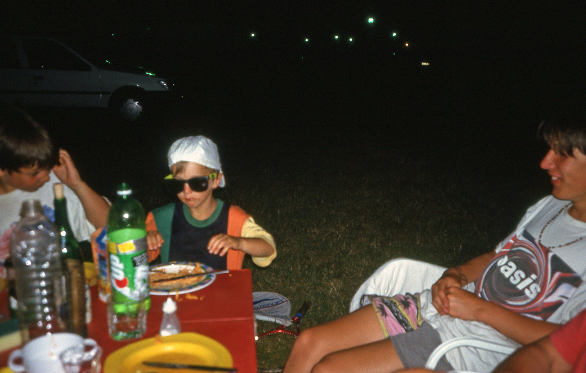 A campsite somewhere in France (perhaps Sarlat)