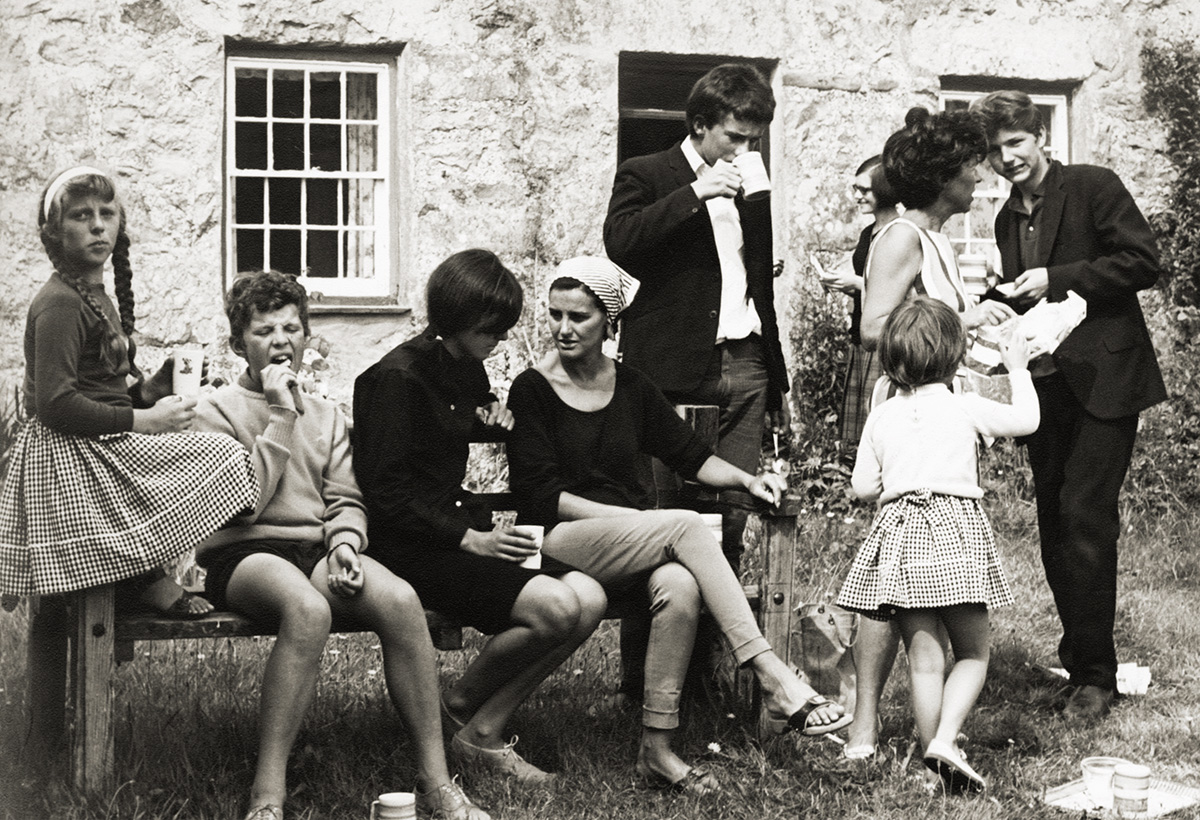 Tal Fan Farm, 1960s – our family group with friends